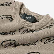 Represent Maglieria MH3010 - SanShopLuxury - 2023, Abbigliamento, Autunno/Inverno, Beige, Carry Over, Idoneo, L, M, Maglieria, New, Represent, S, Uomo, XL