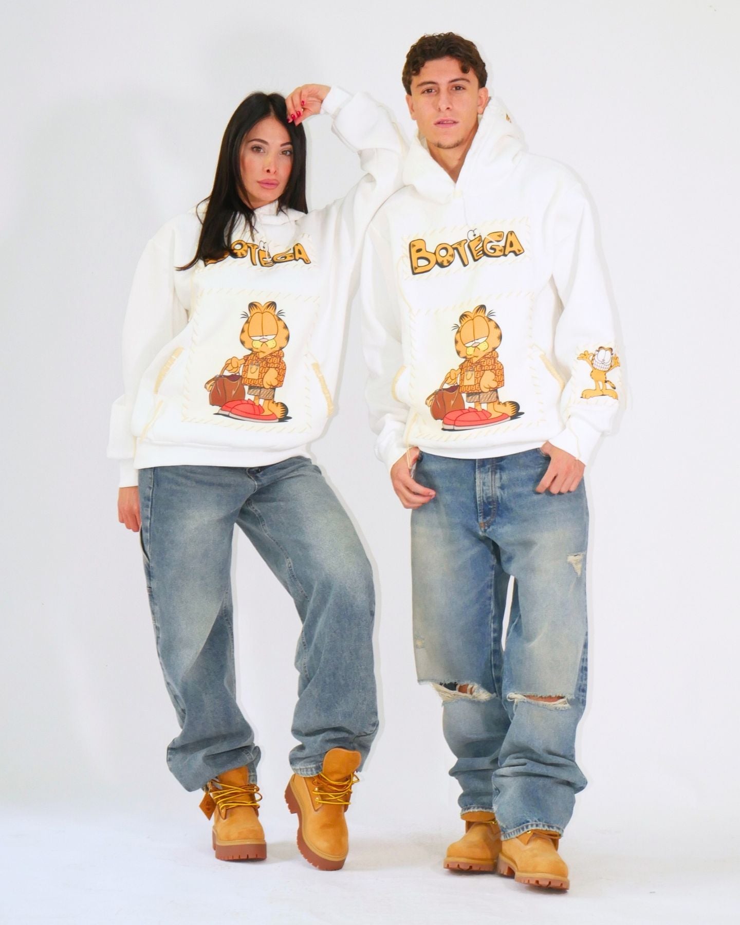 Botega Felpa BTGOLV069-WH - SanShopLuxury - 2024, Abbigliamento, Autunno/Inverno, Bianco, Botega, Donna, Felpa, FW24, Idoneo, L, M, Outlet, S, UNISEX, Uomo, XL, XXL, XXXL