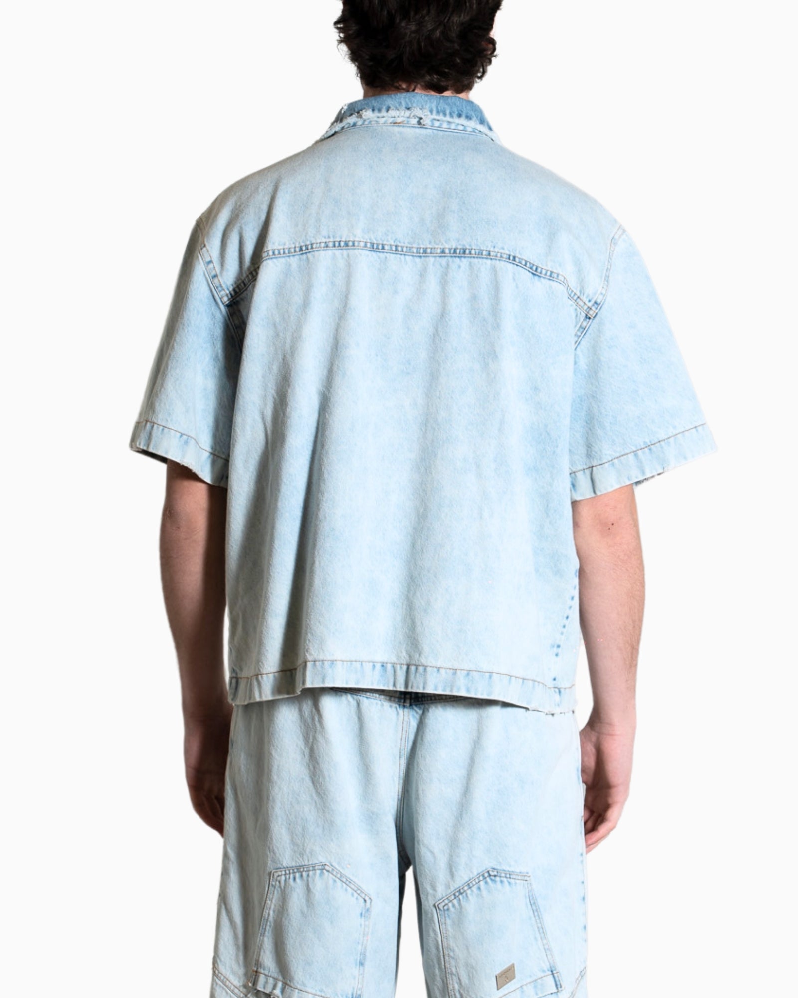 Gavensemble Camicia SS25-SHIRT412-BL