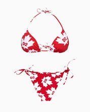 Dsquared2 Costume D6BX63120-D6B083120 - SanShopLuxury - 2022, 38, 40, 42, 44, 46, Abbigliamento, Beachwear, Costume, Donna, Dsquared2, Idoneo, Nero, Outlet, Primavera/Estate, Rosso, SS22, Triangolo