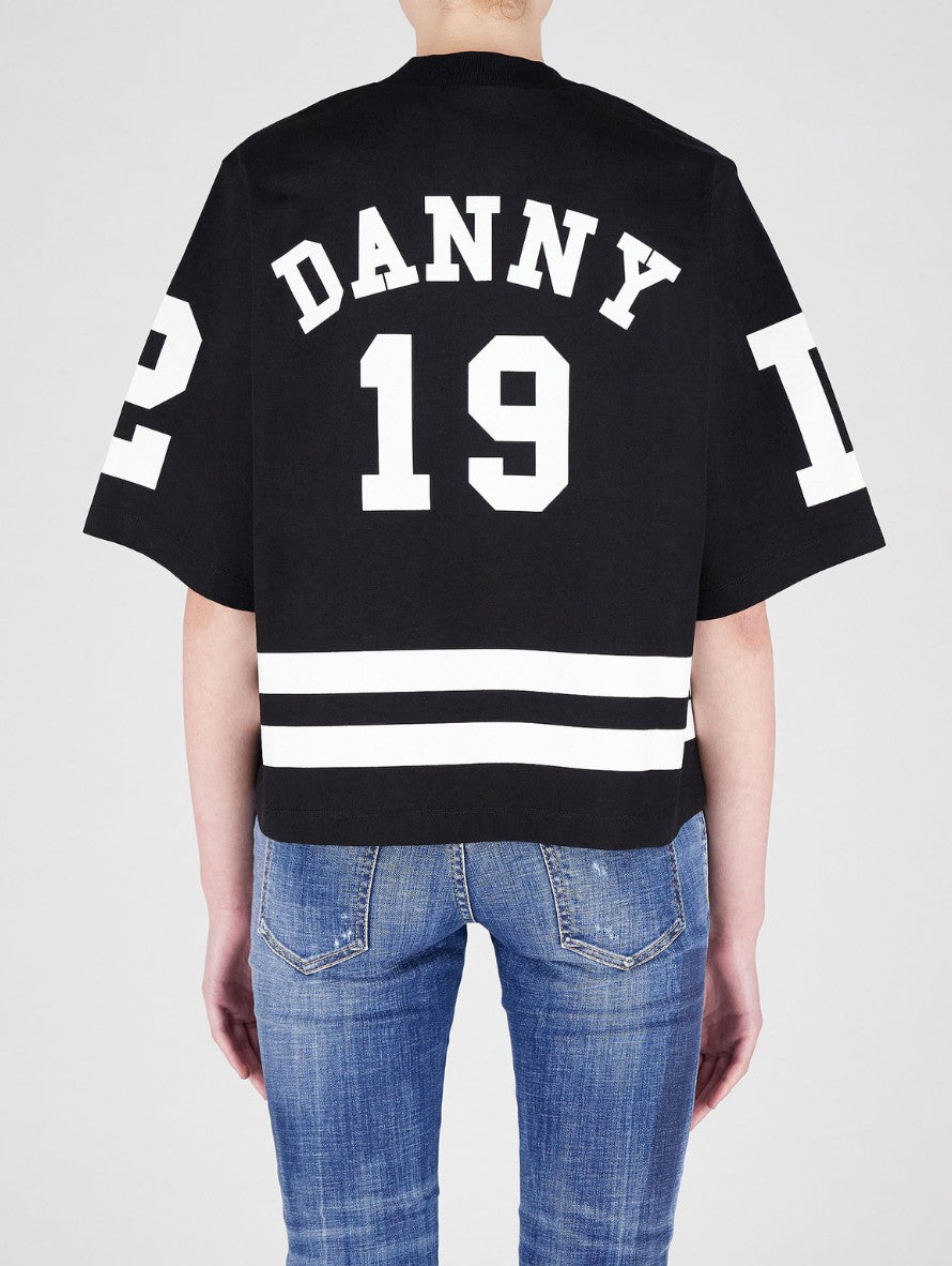 Dsquared2 T-Shirt S75GD0301/S23851900 - SanShopLuxury - 2022, Abbigliamento, Autunno/Inverno, Donna, Dsquared2, FW22, Idoneo, L, M, Nero, Outlet, S, T-Shirt, XL