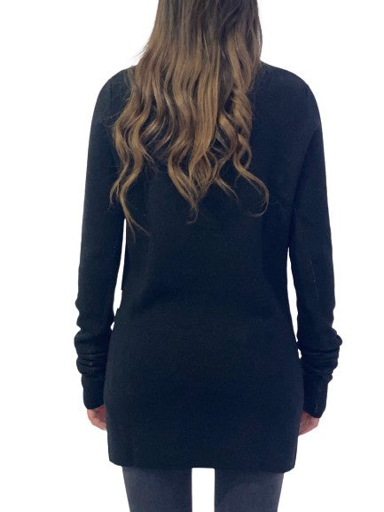 Marcelo Burlon Maglieria CWDB022F16301062 8800 - SanShopLuxury - -70%, 2016, Abbigliamento, Autunno/Inverno, Donna, FW16, Maglieria, Marcelo Burlon, Nero, Outlet, Ultimo, XS