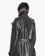 Shiki Trench SABINA - SanShopLuxury - 2024, Abbigliamento, Autunno/Inverno, Donna, FW24, Idoneo, M, Nero, Outlet, S, Shiki, Trench, Ultimo