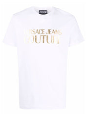 Versace Jeans Couture T-Shirt 72GAHT01 - SanShopLuxury - 2022, Abbigliamento, Bianco, Outlet, Primavera/Estate, SS22, T-Shirt, Ultimo, Uomo, Versace Jeans Couture, XL