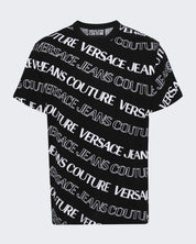 Versace Jeans Couture T-Shirt 76GAH6R0/JS296899 - SanShopLuxury - 2024, Abbigliamento, Idoneo, L, M, Nero, Outlet, Primavera/Estate, S, SS24, T-Shirt, Uomo, Versace Jeans Couture, XL, XXL