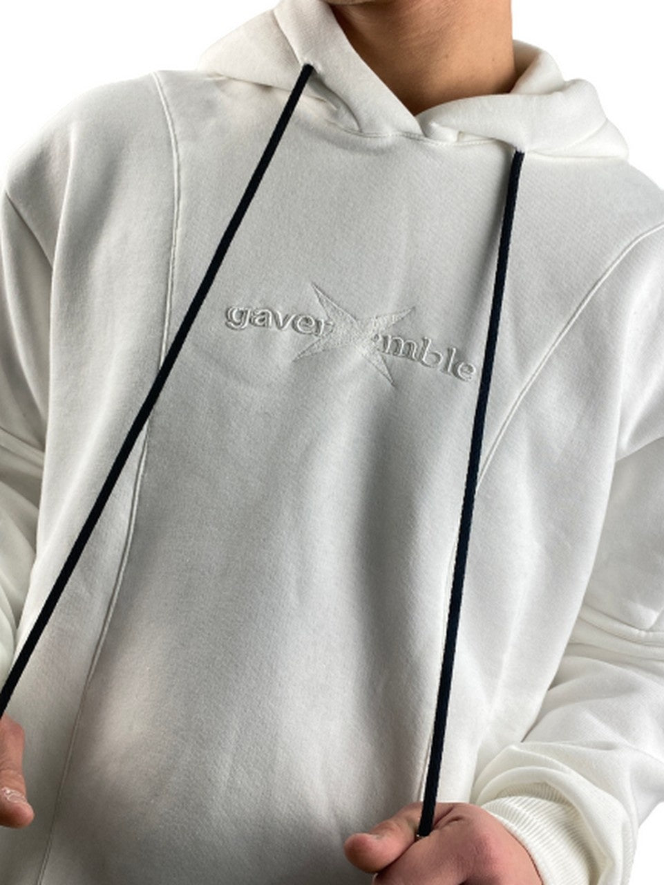 Gavensemble Felpa SWEAT-319 - SanShopLuxury - -50%, 2020, Abbigliamento, Autunno/Inverno, Bianco, Felpa, FW20, Gavensemble, Nero, Outlet, Uomo, XL