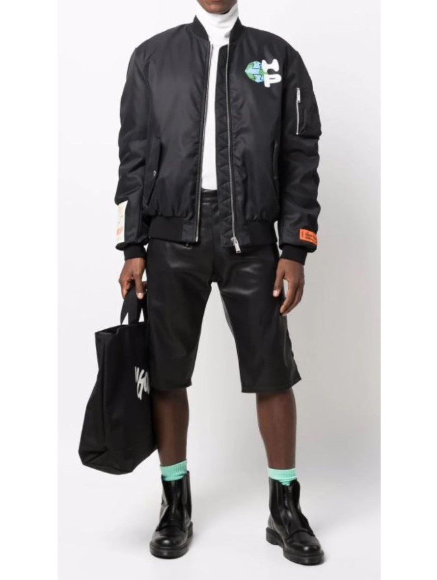 Heron Preston Giubbino HMEH005F21FAB0011001 - SanShopLuxury - -50%, 2021, Abbigliamento, Autunno/Inverno, FW21, Giubbino, Heron Preston, L, M, Nero, Outlet, Uomo