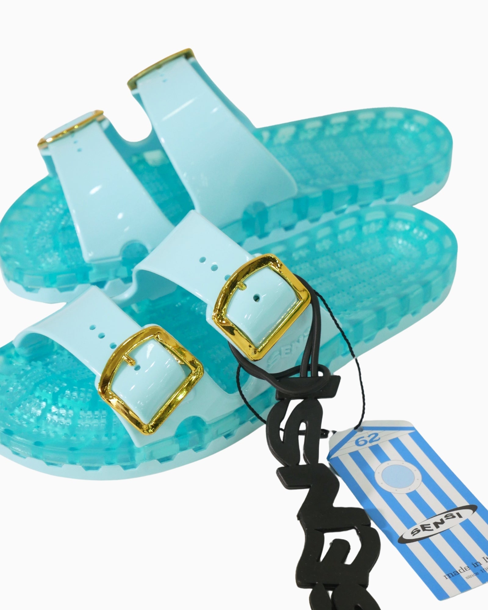 Sensi Sandali 4151/FLAMINGO276 - SanShopLuxury - 2025, 36/37, 38/39, 40/41, 42/43, Beachwear, Calzature, Carry Over, Celeste, Donna, Idoneo, New, Primavera/Estate, Sandali, Sensi