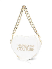 Versace Jeans Couture Borsa Da Spalla 74VA4BL6 ZS467 - SanShopLuxury - 2023, Accessori, Autunno/Inverno, Bianco, Borsa Da Spalla, Continuativo, Cuore, Donna, Idoneo, Nero, Outlet, Primavera/Estate, SS23, Unica, Valigeria, Versace Jeans Couture