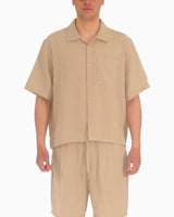 Brian Rush Camicia FD274-CAM511-BEIGE