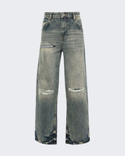 Jeans Represent MLM607/25 - SanShopLuxury - 2024, 44, 46, 47, 48, 50, 52, Abbigliamento, Blu, Blu Sabbiato, Cargo, Idoneo, Jeans, New, Outlet, Primavera/Estate, Represent, SS24, Uomo