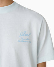 Axel Arigato T-Shirt A3008003/ICEBLUE - SanShopLuxury - 2025, Abbigliamento, Axel Arigato, Blu, Idoneo, L, M, New, Primavera/Estate, S, SS25, T-Shirt, Uomo, XL