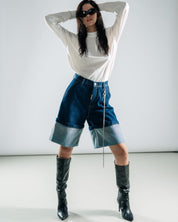 Donotconform Short W-SHORT30 - SanShopLuxury - 2025, 40, 42, 44, 46, 48, Abbigliamento, Blu, Donna, Donotconform, Idoneo, New, Primavera/Estate, Short, SS25