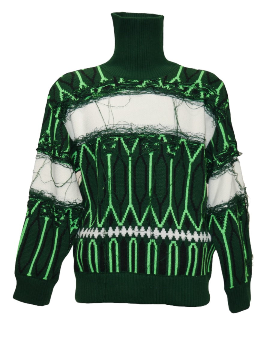 Inverno, Donotconform, FW22, Maglieria, Outlet, Uomo, Verde, XL, XXL