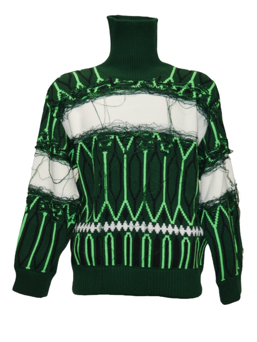 Donotconform Maglieria DN1005-V.U - SanShopLuxury - 2022, A collo alto, Abbigliamento, Autunno/Inverno, Donotconform, FW22, Maglieria, Outlet, Uomo, Verde, XL, XXL