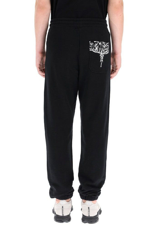 Marcelo Burlon Pantatuta CMCH026F20FLE002 - SanShopLuxury - -50%, 2020, Abbigliamento, Autunno/Inverno, FW20, M, Marcelo Burlon, Nero, Outlet, Pantatuta, S, Uomo