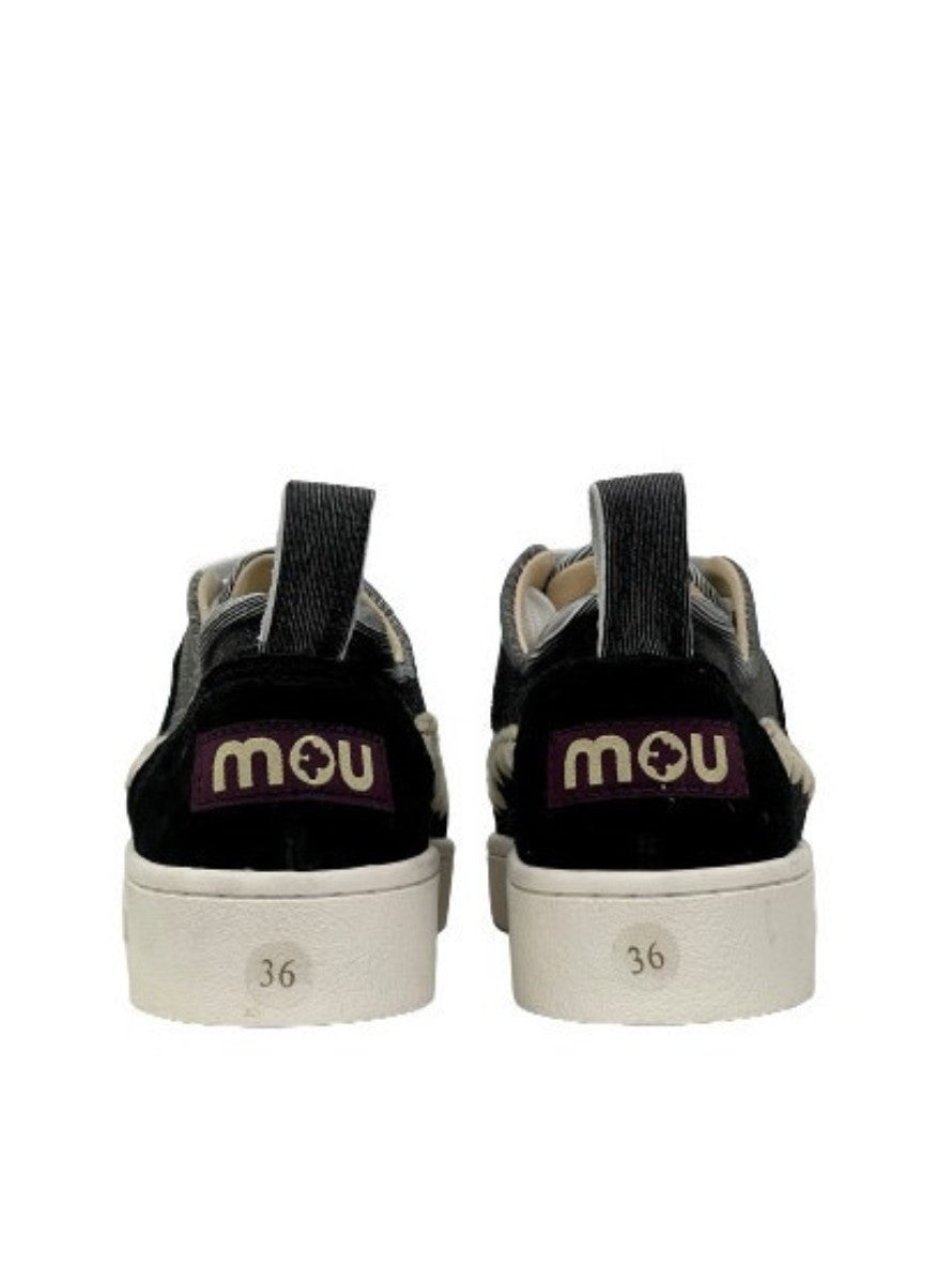 Mou Sneakers MUSW211020C/CABKWH - SanShopLuxury - -50%, 2021, 36, Calzature, Donna, Mou, Nero, Outlet, Primavera/Estate, Sneakers, SS21, Ultimo