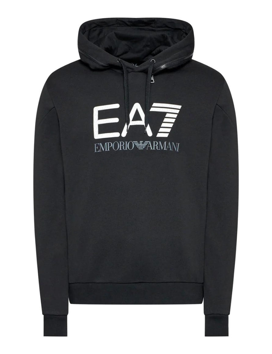 Inverno, Con Cappuccio, Ea7 Emporio Armani, Felpa, FW22, Idoneo, M, Nero, Outlet, S, Uomo, XL, XXL