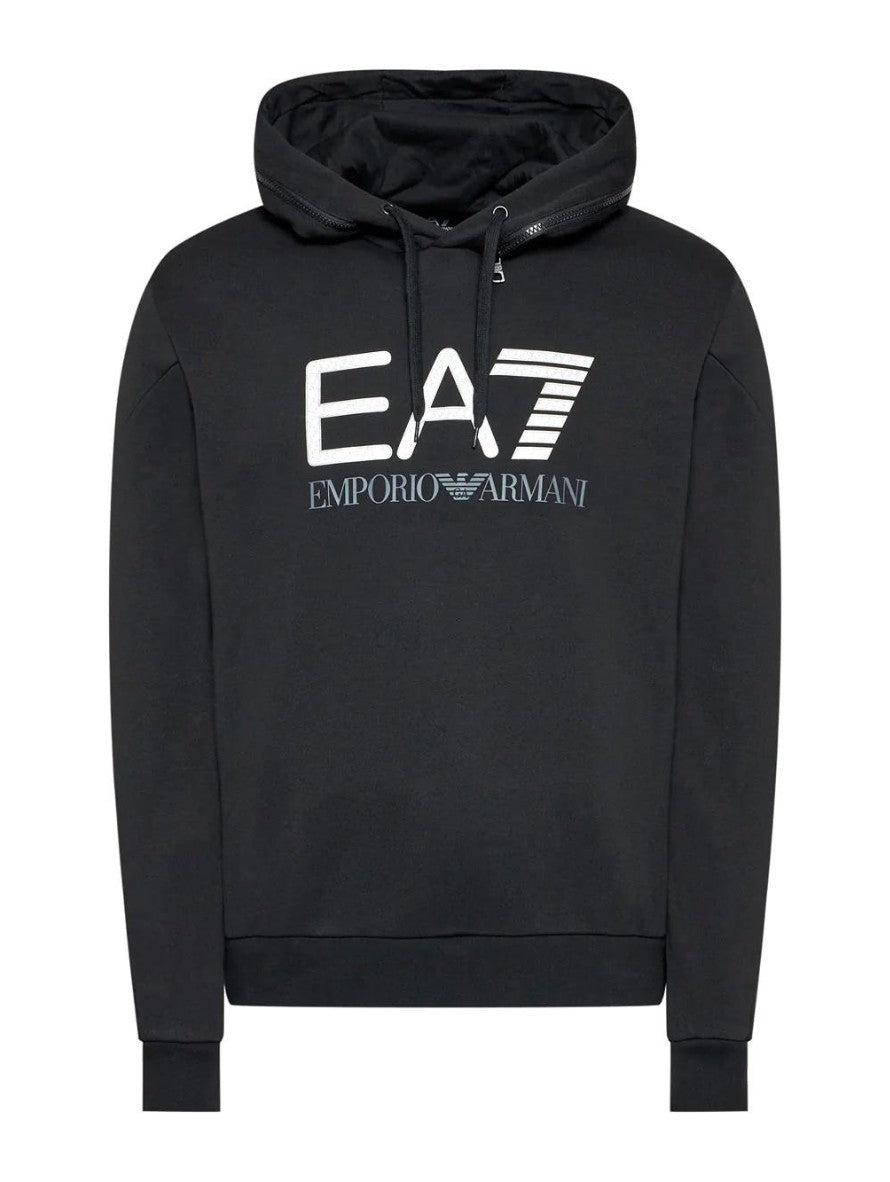 Ea7 Emporio Armani Felpa 6LPM88PJ07Z1200 - SanShopLuxury - 2022, Abbigliamento, Autunno/Inverno, Con Cappuccio, Ea7 Emporio Armani, Felpa, FW22, Idoneo, M, Nero, Outlet, S, Uomo, XL, XXL