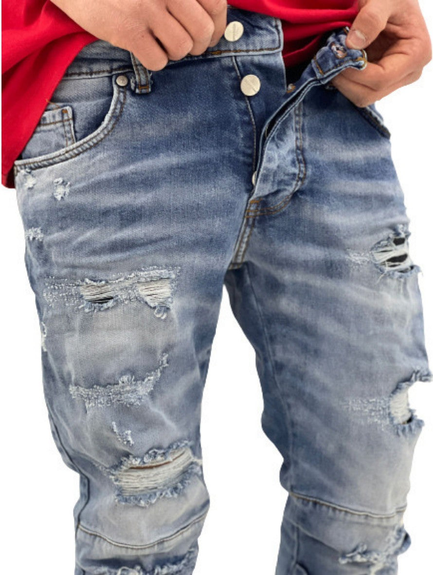 Gavensemble Jeans JEANS-502 - SanShopLuxury - -50%, 2020, 46, Abbigliamento, Autunno/Inverno, Blu, FW20, Gavensemble, Jeans, Outlet, Ultimo, Uomo