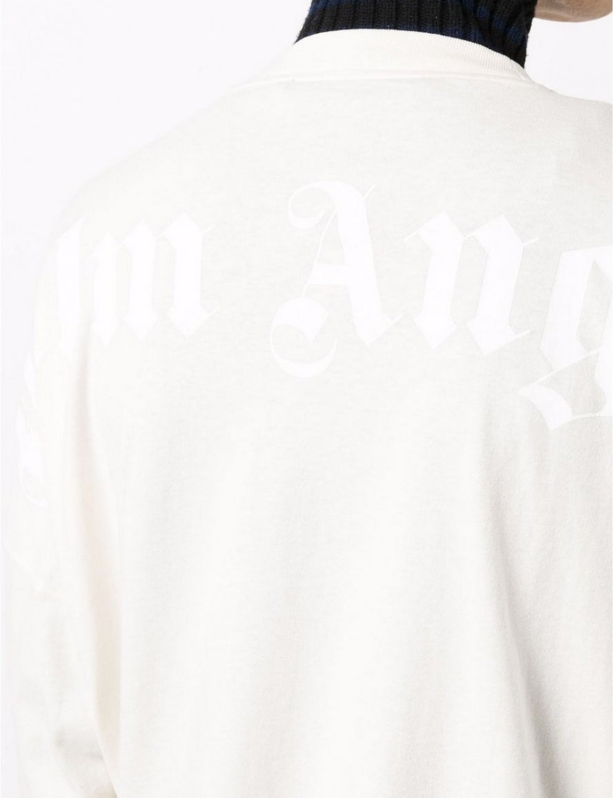 Inverno, Bianco, FW21, L, Outlet, Palm Angels, T-Shirt, Ultimo, Uomo, XL