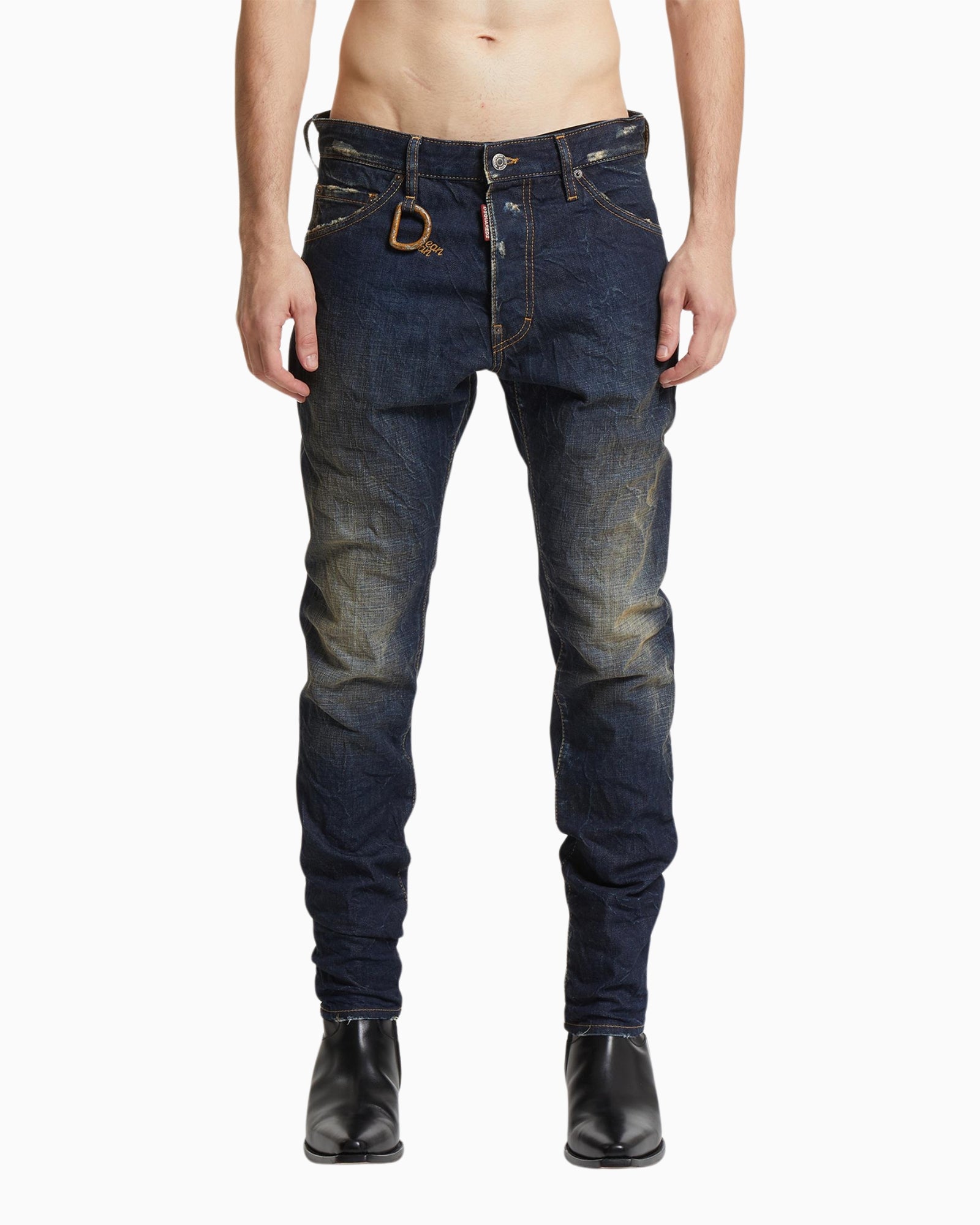 Inverno, Blu, Dsquared2, FW25, Idoneo, Jeans, New, Uomo