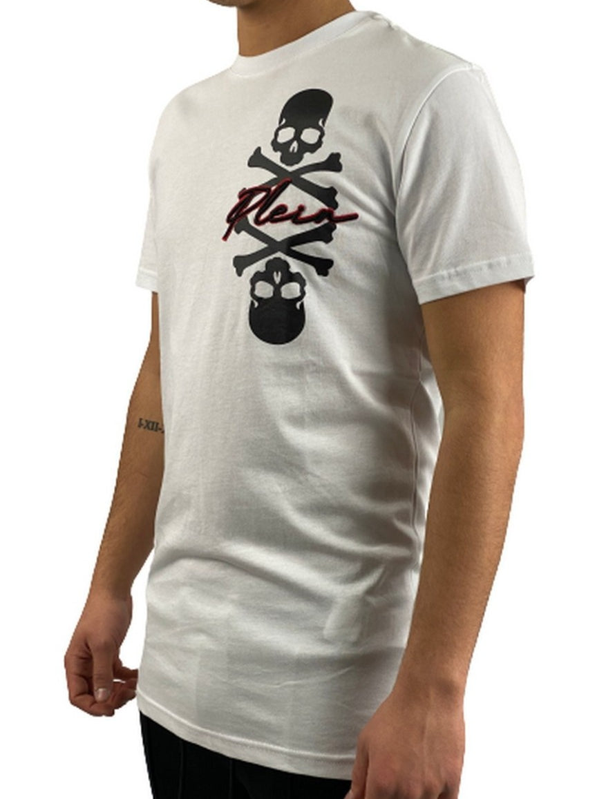 Inverno, Bianco, FW20, L, M, Nero, Outlet, Philipp Plein, S, T-Shirt, Uomo, XL, XXL