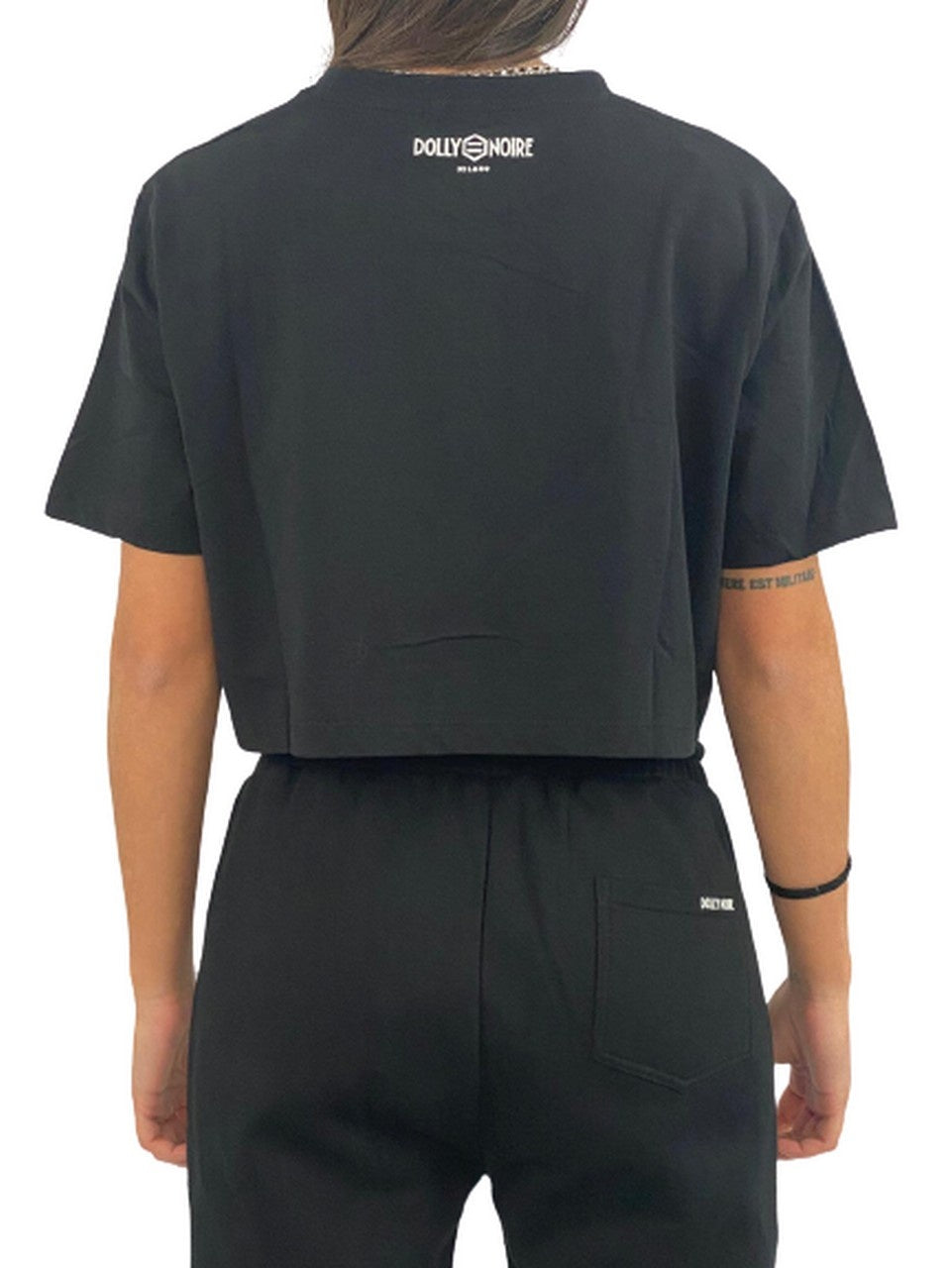 Dolly Noire T-Shirt TS431 - SanShopLuxury - -50%, 2020, Abbigliamento, Autunno/Inverno, Dolly Noire, Donna, FW20, L, M, Nero, Outlet, S, T-Shirt