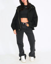 Shiki Giubbino SORAYA - SanShopLuxury - 2024, Abbigliamento, Autunno/Inverno, Donna, FW24, Giubbino, Idoneo, L/XL, Nero, Outlet, S/M, Shiki, Ultimo