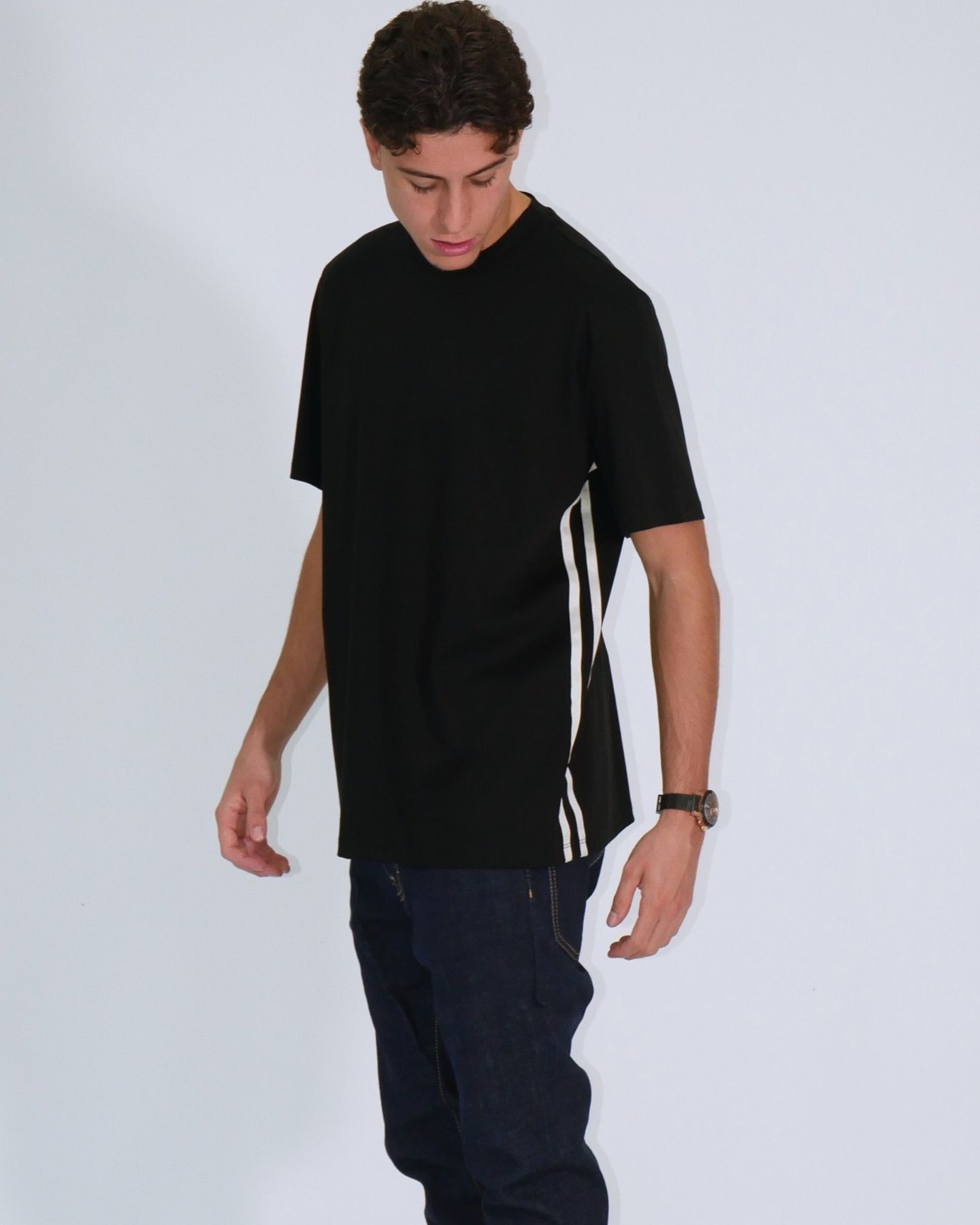 Chiodi Milano T-Shirt 0297-N - SanShopLuxury - 2024, Abbigliamento, Autunno/Inverno, Chiodi Milano, Continuativo, FW24, Idoneo, L, M, Nero, Outlet, Primavera/Estate, S, T-Shirt, Ultimo, Uomo, XL, XXL, XXXL