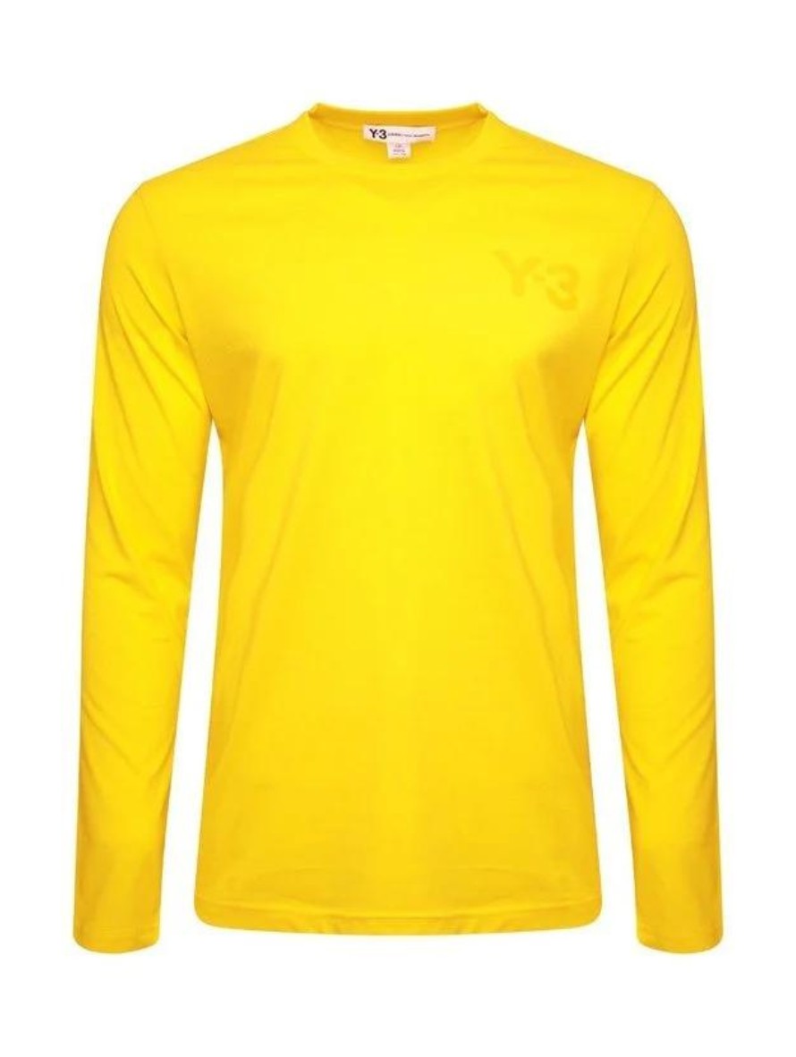 Adidas Y-3 T-Shirt DP0571 - SanShopLuxury - -50%, 2018, Abbigliamento, Adidas Y-3, Autunno/Inverno, FW18, Giallo, L, M, Outlet, T-Shirt, Uomo, XL