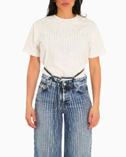 Donotconform T-Shirt W-TEE30-P - SanShopLuxury - 2025, Abbigliamento, Donna, Donotconform, Idoneo, L, M, New, Panna, Primavera/Estate, S, SS25, T-Shirt, XL, XS