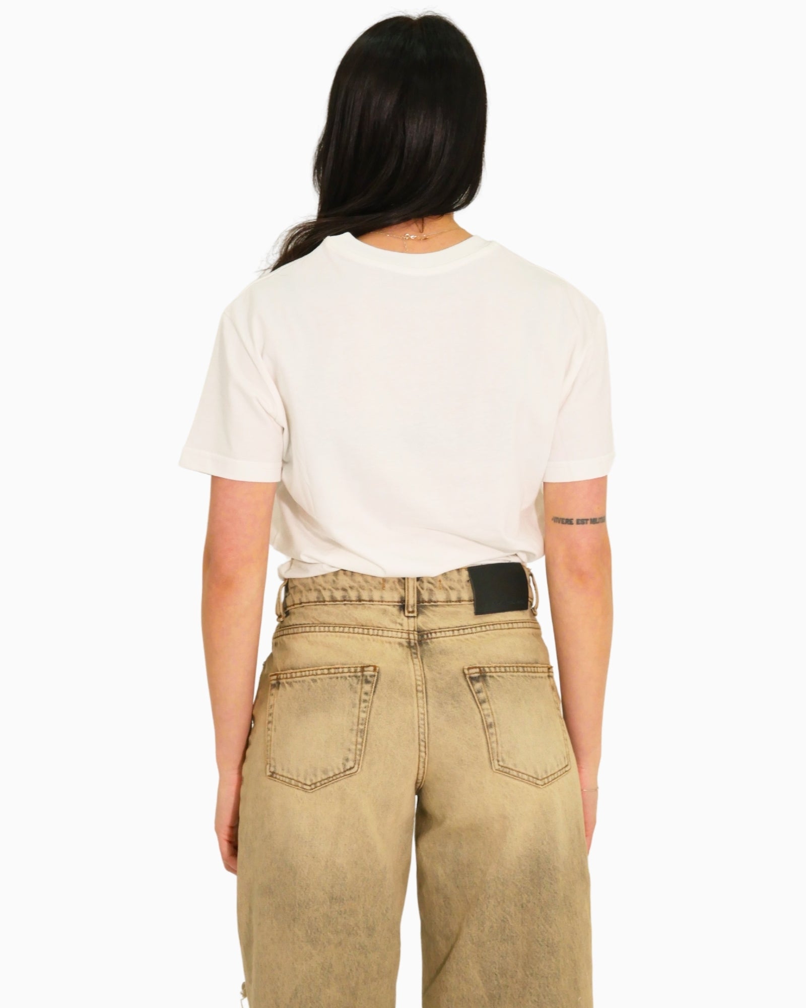 Donotconform T-Shirt W-TEE10-P - SanShopLuxury - 2025, Abbigliamento, Donna, Donotconform, Idoneo, L, M, New, Panna, Primavera/Estate, S, SS25, T-Shirt, XL, XS