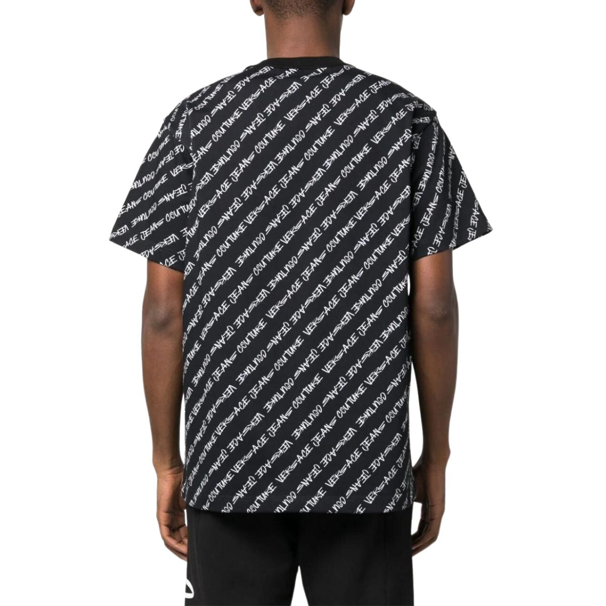 Versace Jeans Couture T-Shirt 75GAH6R0 JS220 - SanShopLuxury - 2023, 2XL, Abbigliamento, Autunno/Inverno, FW23, Idoneo, L, M, Nero, Outlet, T-Shirt, Uomo, Versace Jeans Couture, XL