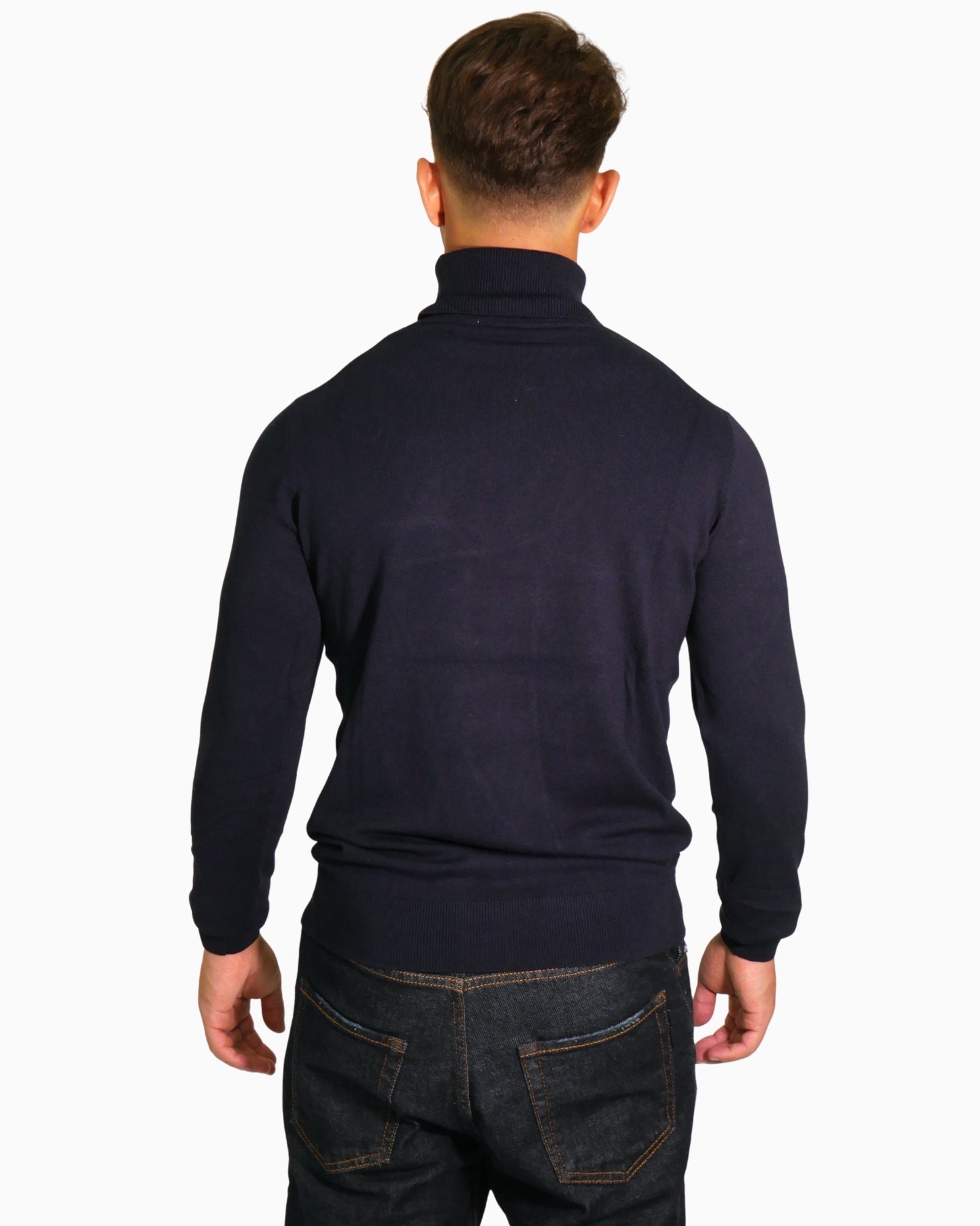 Why Not Brand Maglieria WNB15-BLU - SanShopLuxury - 2025, Abbigliamento, Autunno/Inverno, Blu, FW25, Idoneo, L, M, Maglieria, New, Uomo, Why Not Brand, XL