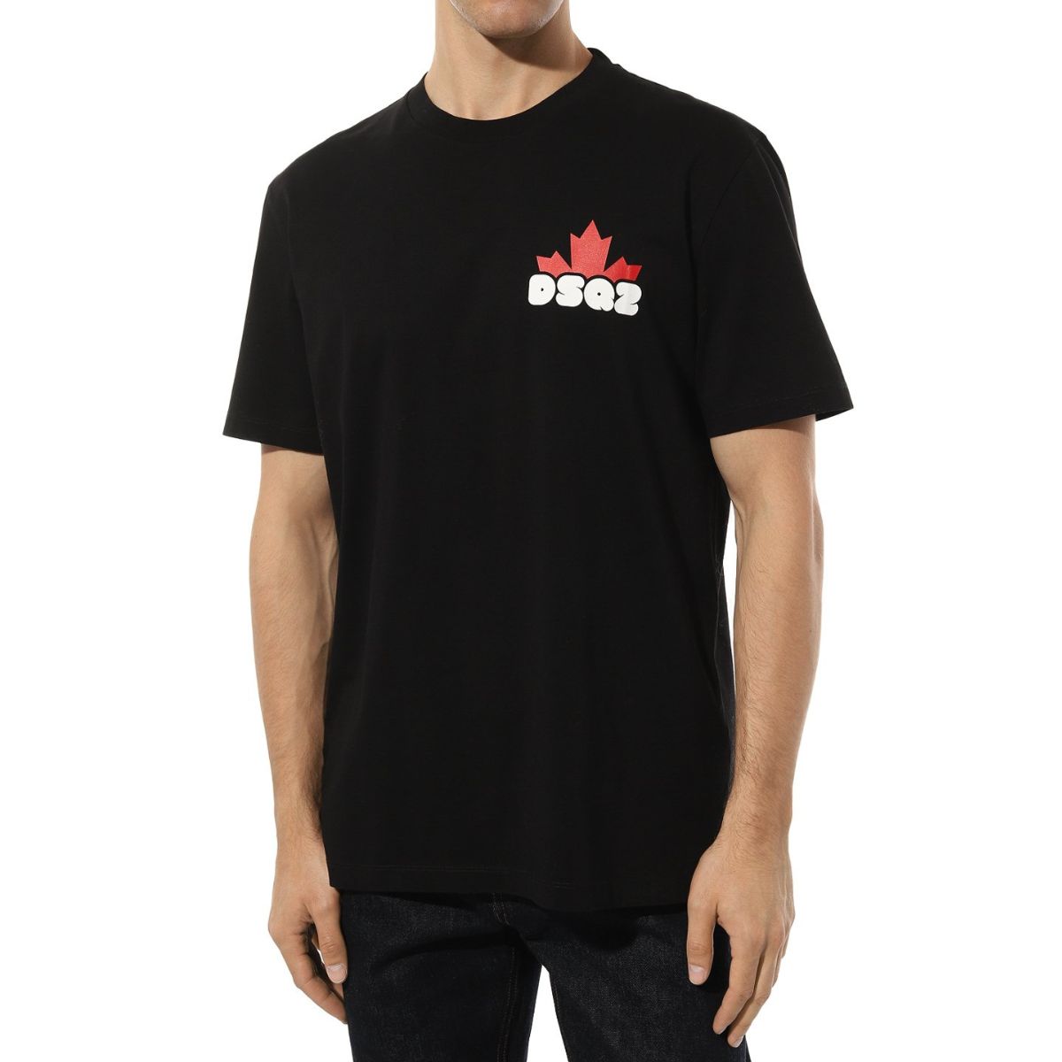 Dsquared2 T-Shirt S74GD1200 - SanShopLuxury - 2023, Abbigliamento, Autunno/Inverno, Bianco, Dsquared2, FW23, Idoneo, L, Loose Fit Tee, M, Nero, Outlet, S, T-Shirt, Uomo, XL