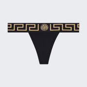 Versace Perizoma AUD01042 A232741 A1008 - SanShopLuxury - 2, Autunno/Inverno, Carry Over, Continuativo, Donna, Intimo, Nero, New, Perizoma, Primavera/Estate, Stellato, Ultimo, Versace