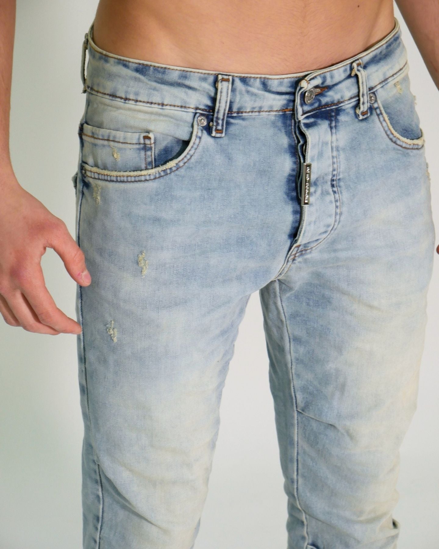 Donotconform Jeans JEANS.ROCK60-V.U - SanShopLuxury - 2024, 52, 54, Abbigliamento, Blu, Blu Sabbiato, Donotconform, Idoneo, Jeans, Outlet, Primavera/Estate, SS24, Uomo