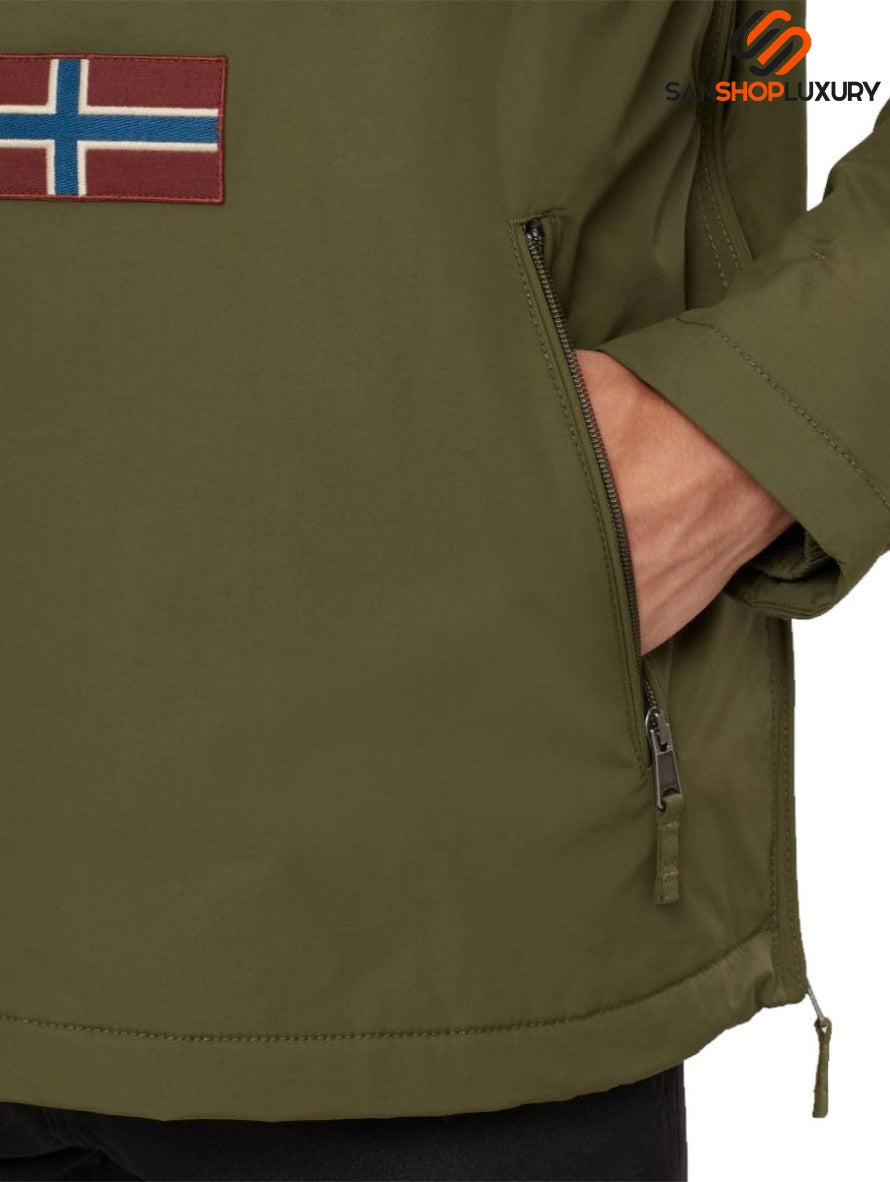 Napapijri Giubbino N0YGNL - SanShopLuxury - -50%, 2018, Abbigliamento, Autunno/Inverno, Blu, FW18, Giubbino, Grigio, L, M, Napapijri, Nero, Outlet, Uomo, Verde, XL, XXL, XXXL