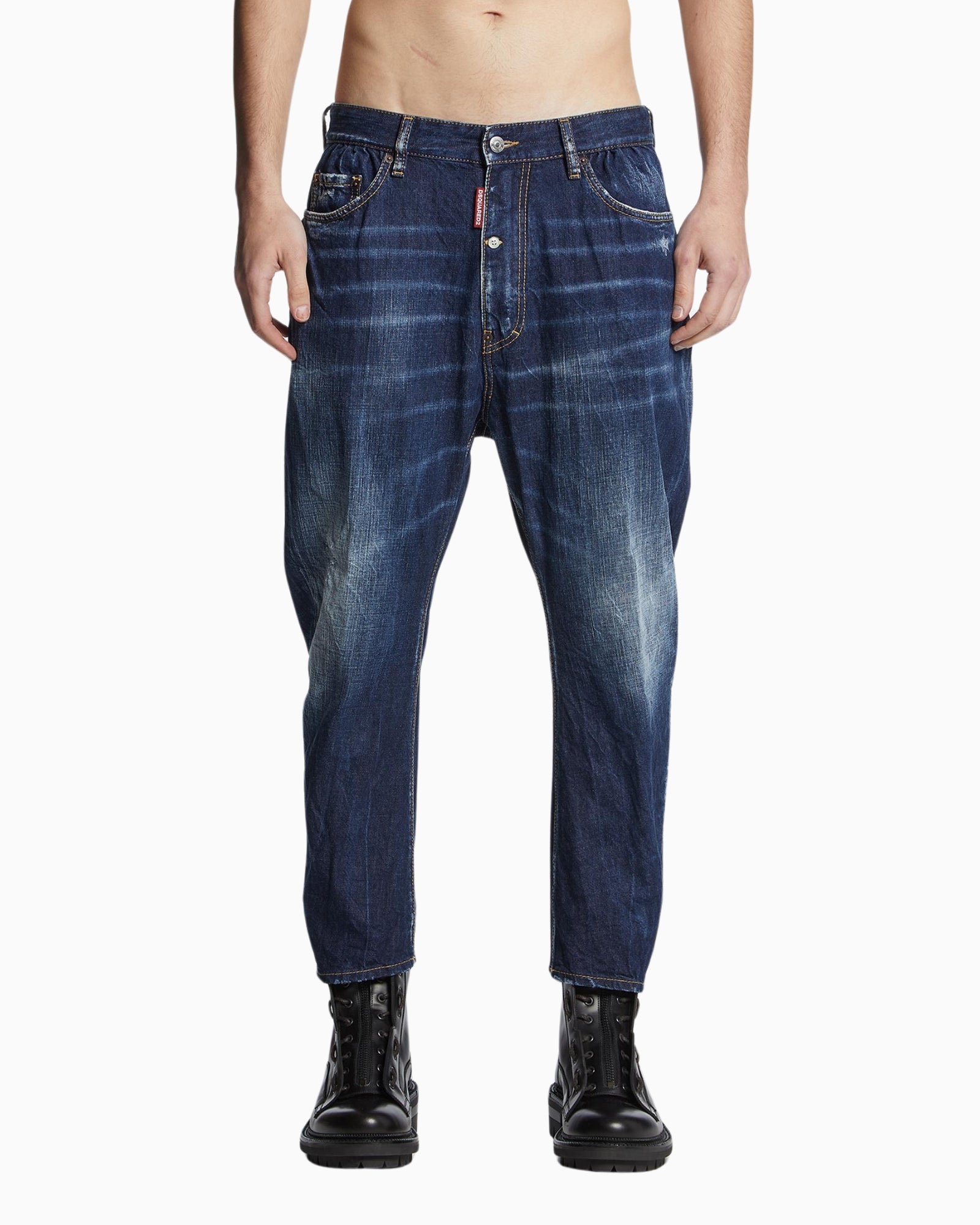 Inverno, Blu, Dsquared2, FW25, Idoneo, Jeans, New, Uomo