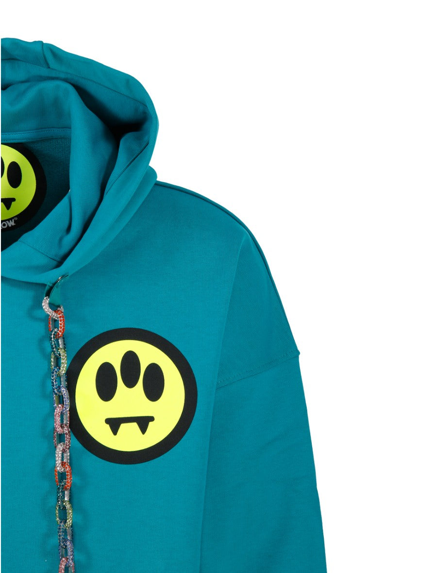 Barrow Felpa 032839 - SanShopLuxury - 2022, Abbigliamento, Autunno/Inverno, Barrow, Con Cappuccio, Donna, Felpa, FW22, Idoneo, L, M, Outlet, Rosa, S, Verde