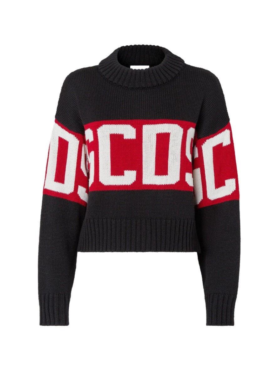 Gcds Maglieria CC94W380799 - SanShopLuxury - 2022, Abbigliamento, Autunno/Inverno, Carry Over, Donna, Gcds, Idoneo, L, M, Maglieria, Nero, Outlet, Rosa, XL