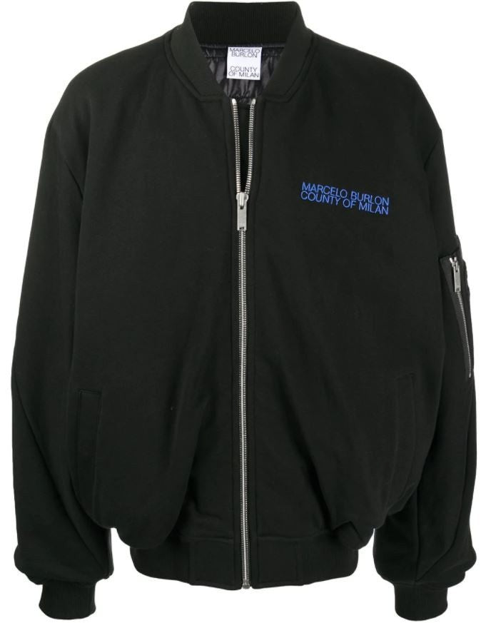 Inverno, FW20, Giubbino, L, M, Marcelo Burlon, Nero, Outlet, Ultimo, Uomo