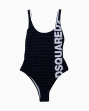 Dsquared2 Costume D6BGC5030-010 - SanShopLuxury - 2025, 38, 40, 42, 44, Abbigliamento, Beachwear, Costume, Donna, Dsquared2, Idoneo, Intero, Nero, New, Primavera/Estate, SS25