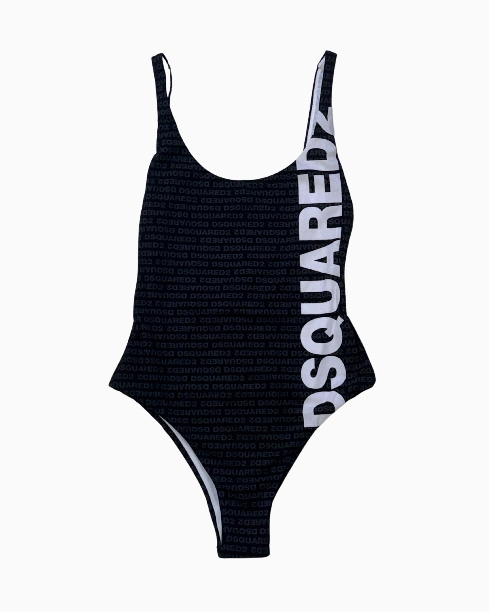 Dsquared2 Costume D6BGC5030-010 - SanShopLuxury - 2025, 38, 40, 42, 44, Abbigliamento, Beachwear, Costume, Donna, Dsquared2, Idoneo, Intero, Nero, New, Primavera/Estate, SS25