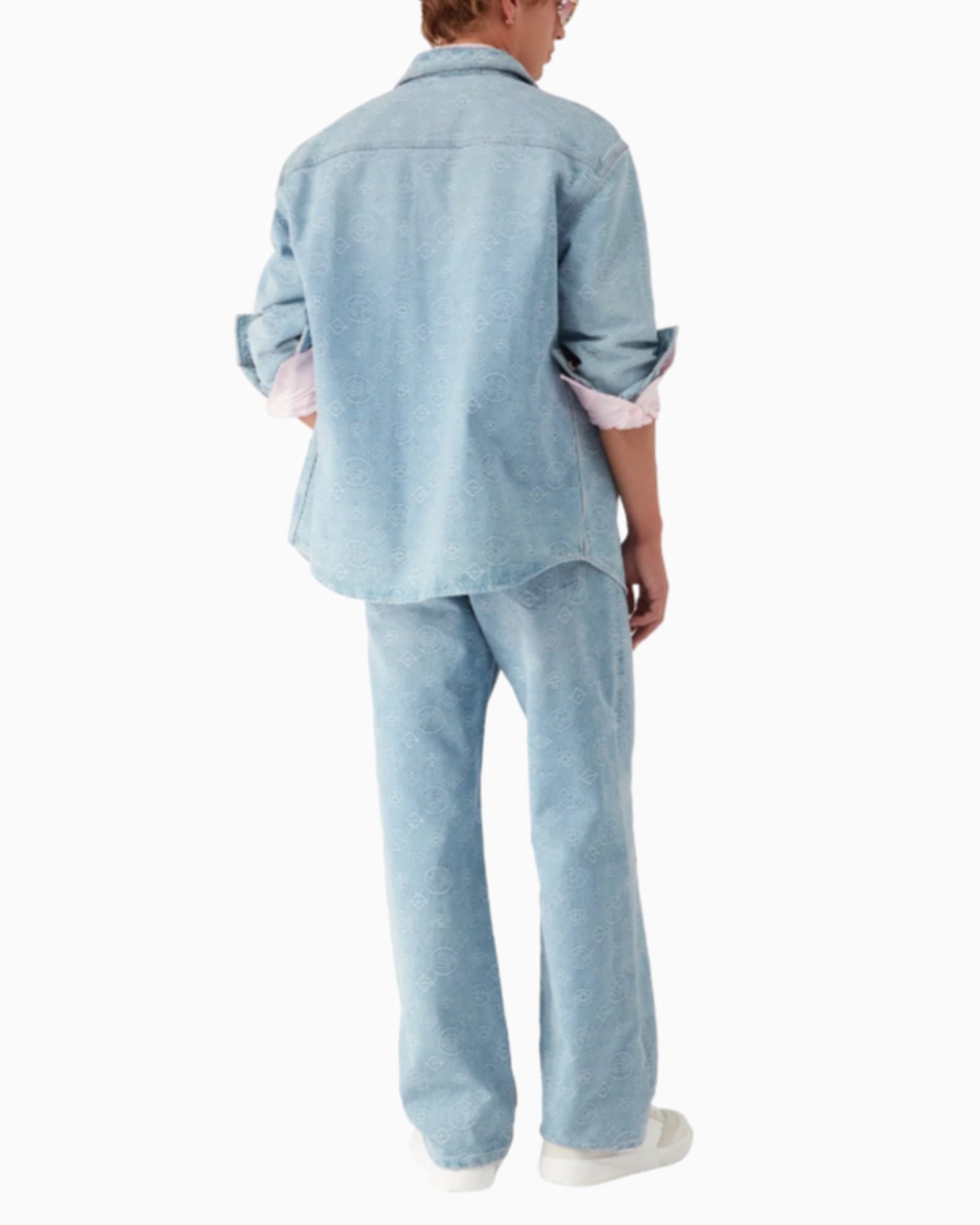 Casablanca Giubbino MAW25SH189/01 - SanShopLuxury - 2025, Abbigliamento, Autunno/Inverno, Blu, Casablanca, Continuativo, FW25, Giubbino, Idoneo, jeans, L, M, New, Primavera/Estate, S, Uomo, XL