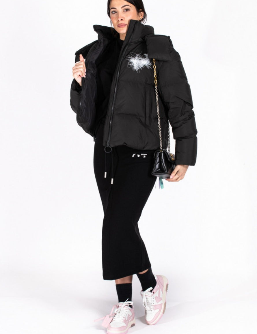 Inverno, Donna, FW21, L, Nero, Off-White, Outlet, T-Shirt, Ultimo