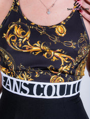 Versace Jeans Couture Abiti 71HAO923 JS009 - SanShopLuxury - -50%, 2021, Abbigliamento, Abiti, Autunno/Inverno, Donna, FW21, M, Nero, Outlet, S, Versace Jeans Couture