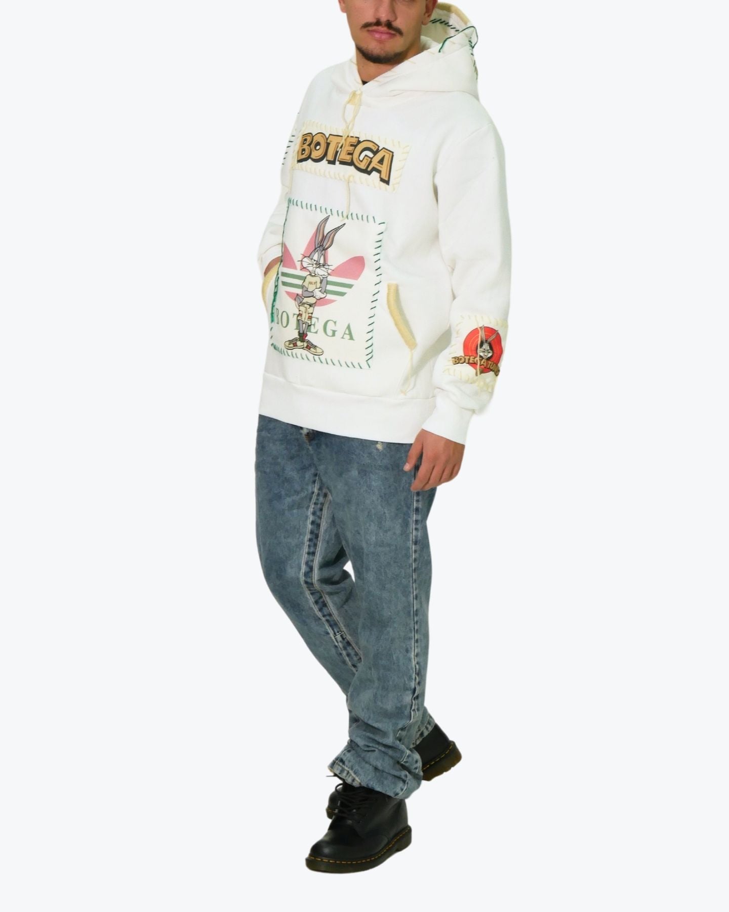 Botega Felpa BTGOLV033-WH - SanShopLuxury - 2024, Abbigliamento, Autunno/Inverno, Bianco, Botega, Donna, Felpa, FW24, Idoneo, L, M, Outlet, S, UNISEX, Uomo, XL, XXL, XXXL