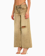 Donotconform Jeans W-BAGGY20 - SanShopLuxury - 2025, 40, 42, 44, 46, 48, Abbigliamento, Donna, Donotconform, Idoneo, Jeans, New, Primavera/Estate, SS25, Taupe